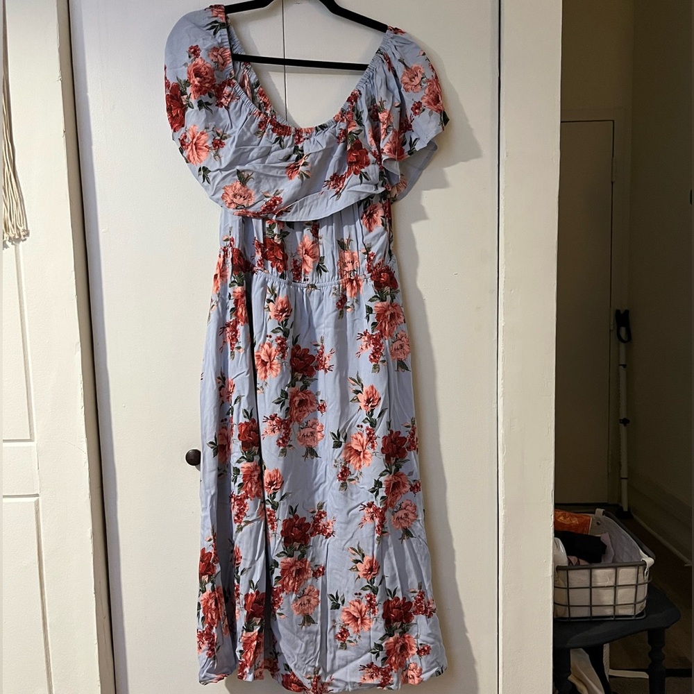 BP off the shoulder dress